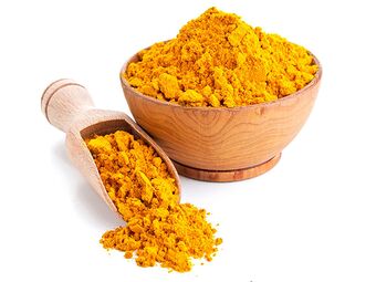 Turmeric is effective for papilloma