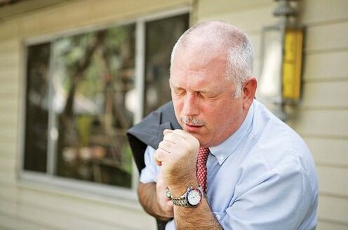 Cough due to internal parasites