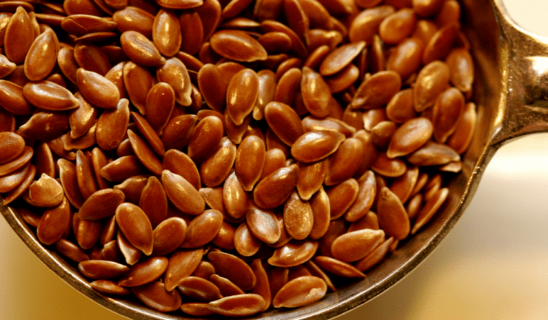 Flaxseed to remove parasites