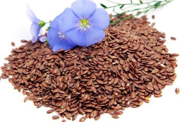 Flaxseed is used for parasites