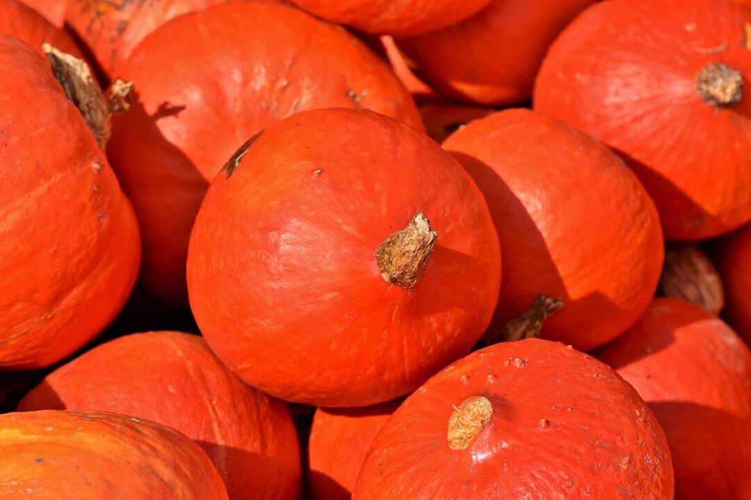 Pumpkin orange fights worms