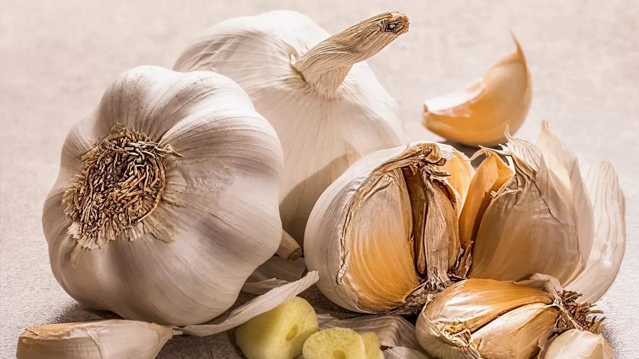Recipe for fighting worms with garlic